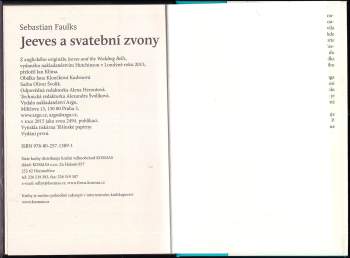 Sebastian Faulks: Jeeves a svatební zvony