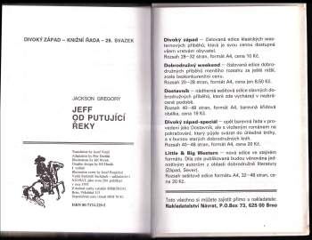 Jackson Gregory: Jeff od Putující řeky