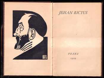 Jehan Rictus: Jehan Rictus : výbor z poesie