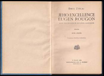 Émile Zola: Jeho excellence Eugen Rougon