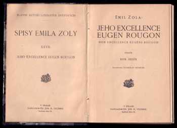 Émile Zola: Jeho excellence Eugen Rougon