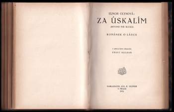 Elinor Glyn: Za úskalím