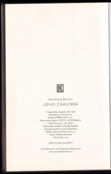 Penelope Bloom: Jeho zákusek