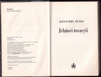 Alexandre Dumas: Jehúovi tovaryši