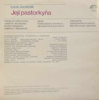 Leoš Janáček: Její Pastorkyňa