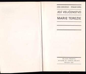Její Veličenstvo Marie Terezie