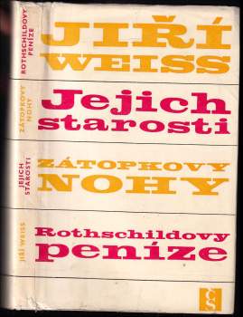 Jiří Weiss: Jejich starosti ; Zátopkovy nohy ; Rothschildovy peníze : podčrty, podreportáže, poddramata, podzápisky pro dámy a pány středního věku