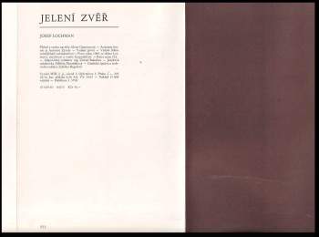 Josef Lochman: Jelení zvěř
