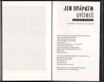 Josef Klíma: Jen drápkem uvízneš