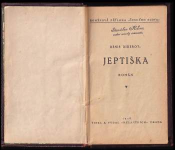Denis Diderot: Jeptiška