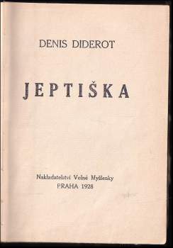 Denis Diderot: Jeptiška