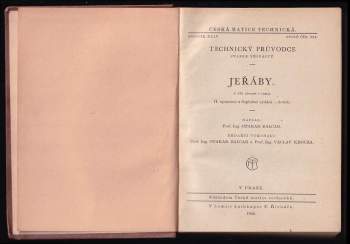 Otakar Balcar: Jeřáby