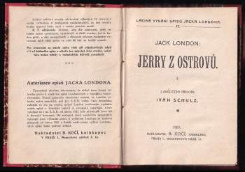 Jack London: Jerry z ostrovů