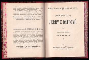 Jack London: Jerry z ostrovů