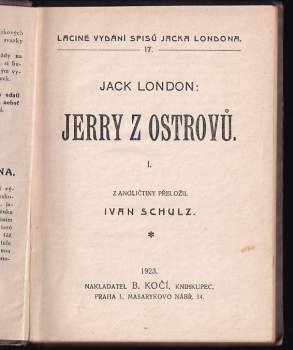Jack London: Jerry z Ostrovů : Díl 1-2
