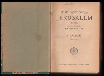 Selma Lagerlöf: Jerusalém