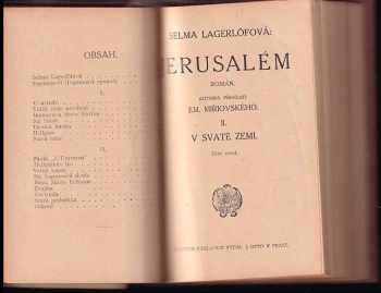 Selma Lagerlöf: Jerusalém