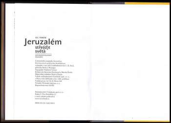 Gil Yaron: Jeruzalém, stře(d)t světa