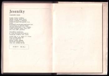 Vladimír Knoz: Jeseníky