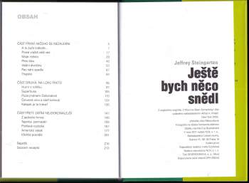 Jeffrey Steingarten: Ještě bych něco snědl