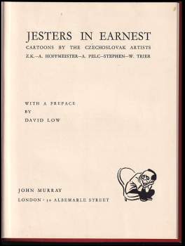 Adolf Hoffmeister: Jesters in Earnest