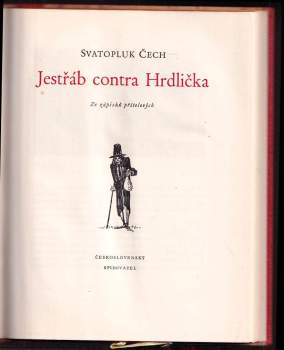 Svatopluk Čech: Jestřáb contra Hrdlička