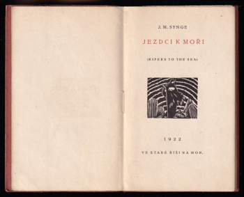 John Millington Synge: Jezdci k moři