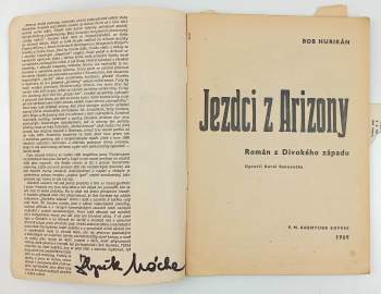 Bob Hurikán: Jezdci z Arizony