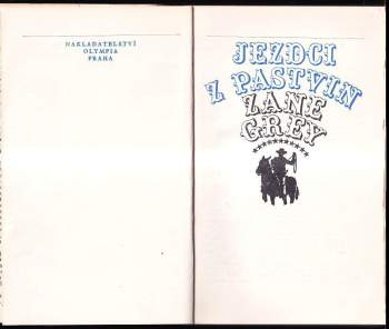 Zane Grey: Jezdci z pastvin