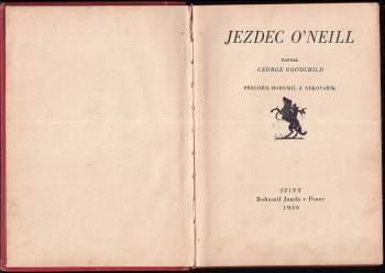 George Goodchild: Jezdec O'Neill