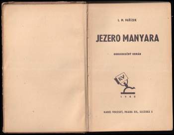 L. M Pařízek: Jezero Manyara