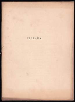 Karel Jaromír Erben: Jezinky