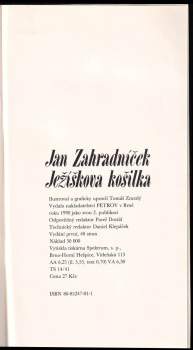 Jan Zahradníček: Ježíškova košilka