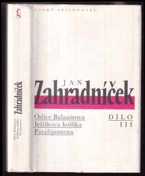 Jan Zahradníček
