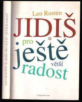 Leo Calvin Rosten: Jidiš pro ještě větší radost