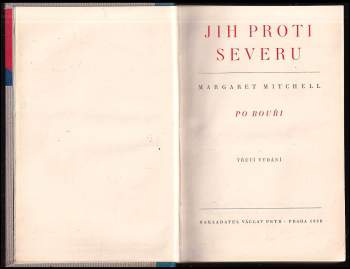 Margaret Mitchell: Jih proti severu