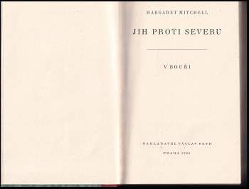 Margaret Mitchell: Jih proti severu