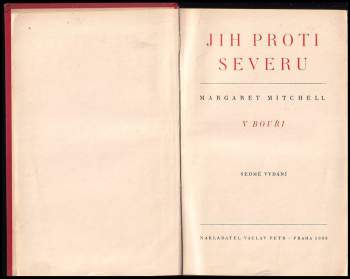 Margaret Mitchell: Jih proti severu