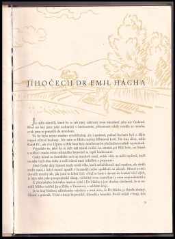 Jiří Trnka: Jihočech Emil Hácha