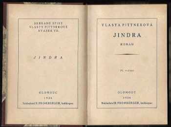 Vlasta Pittnerová: Jindra