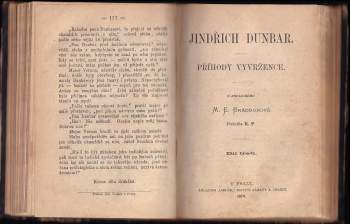 M. E Braddon: Jindřich Dunbar