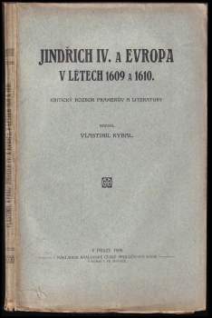 Jindřich IV. a Evropa v létech 1609-1610