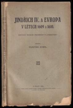 Jindřich IV. a Evropa v létech 1609-1610