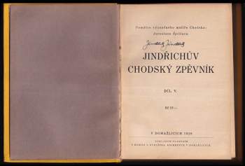 Jindřichův chodský zpěvník