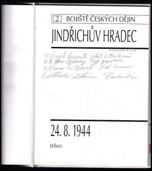 Jiří Rajlich: Jindřichův Hradec