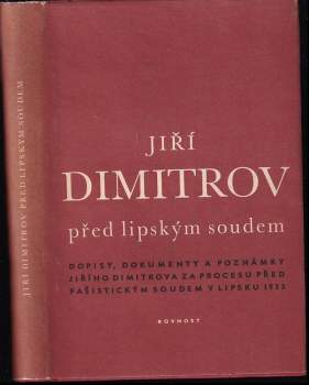 Jiří Dimitrov před lipským soudem