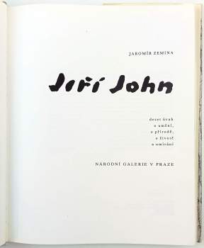 Jaromír Zemina: Jiří John