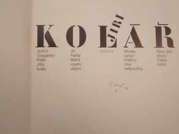 Miroslav Lamač: Jiří Kolář