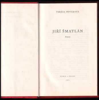 Tereza Nováková: Jiří Šmatlán