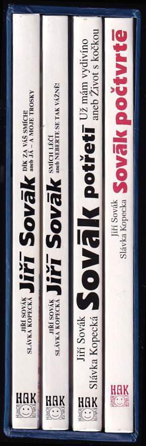 Slávka Kopecká: Jiří Sovák + Jiří Sovák podruhé + Jiří Sovák potřetí + Jiří Sovák počtvrté